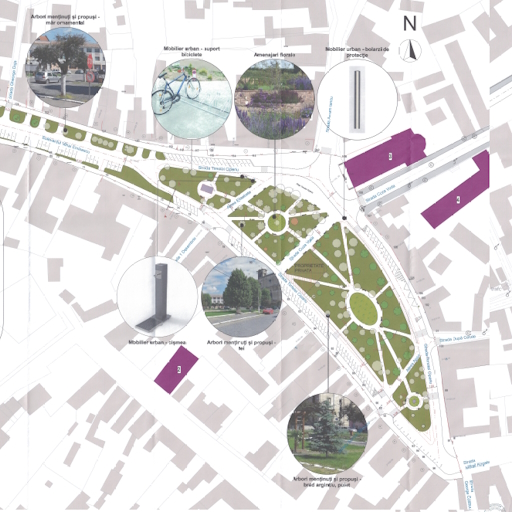 Reabilitare și modernizare centru oraș Dumbrăveni, jud. Sibiu
